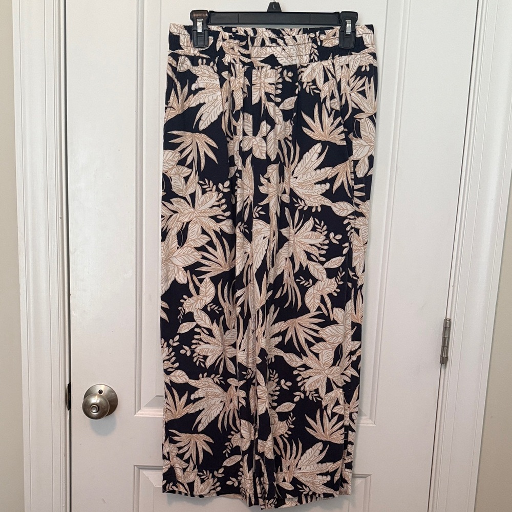 Nicole Miller Floral Print Women's Pants M